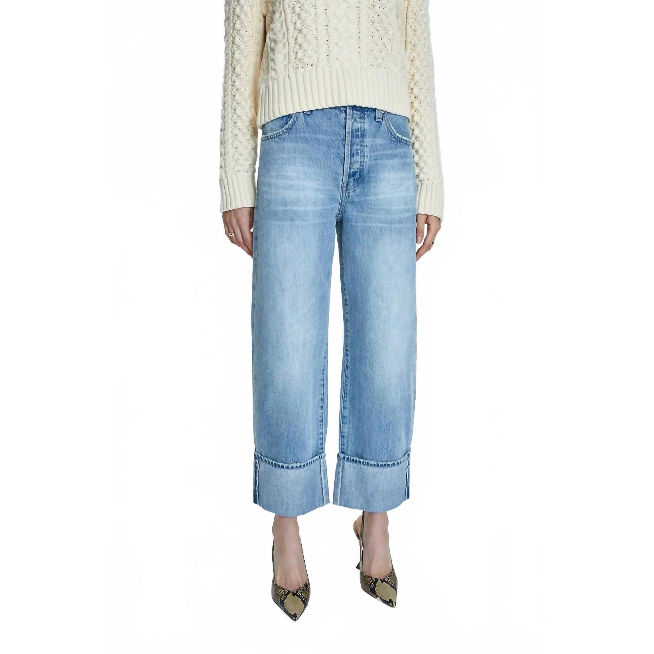 New Pistola Ryder High Rise Cuffed Jean In Essex Vintage